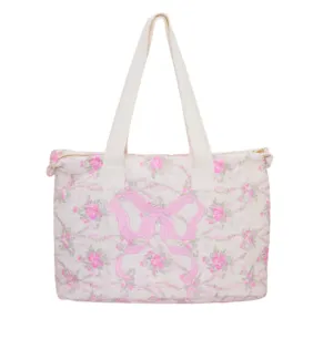 Love Shack Fancy Oran Weekender - Rose Picnic