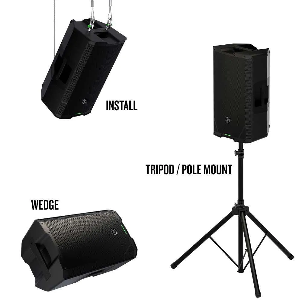 Mackie SRT210 Two-Way 10" 1600W Powered Portable Speaker with Bluetooth