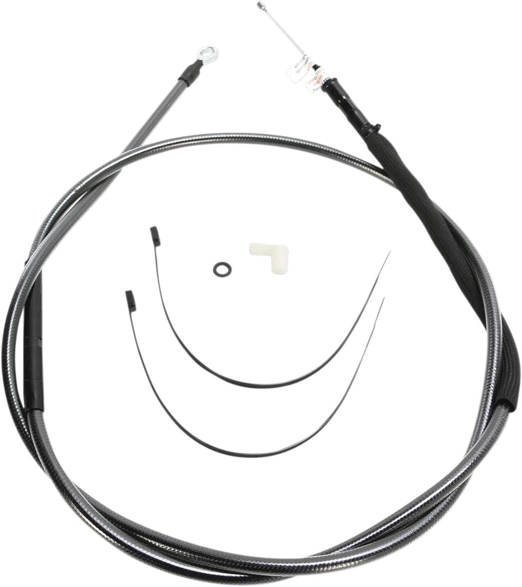 Magnum 422312HE Black Pearl High Efficiency Braided Clutch Cable - 74-11/16in.
