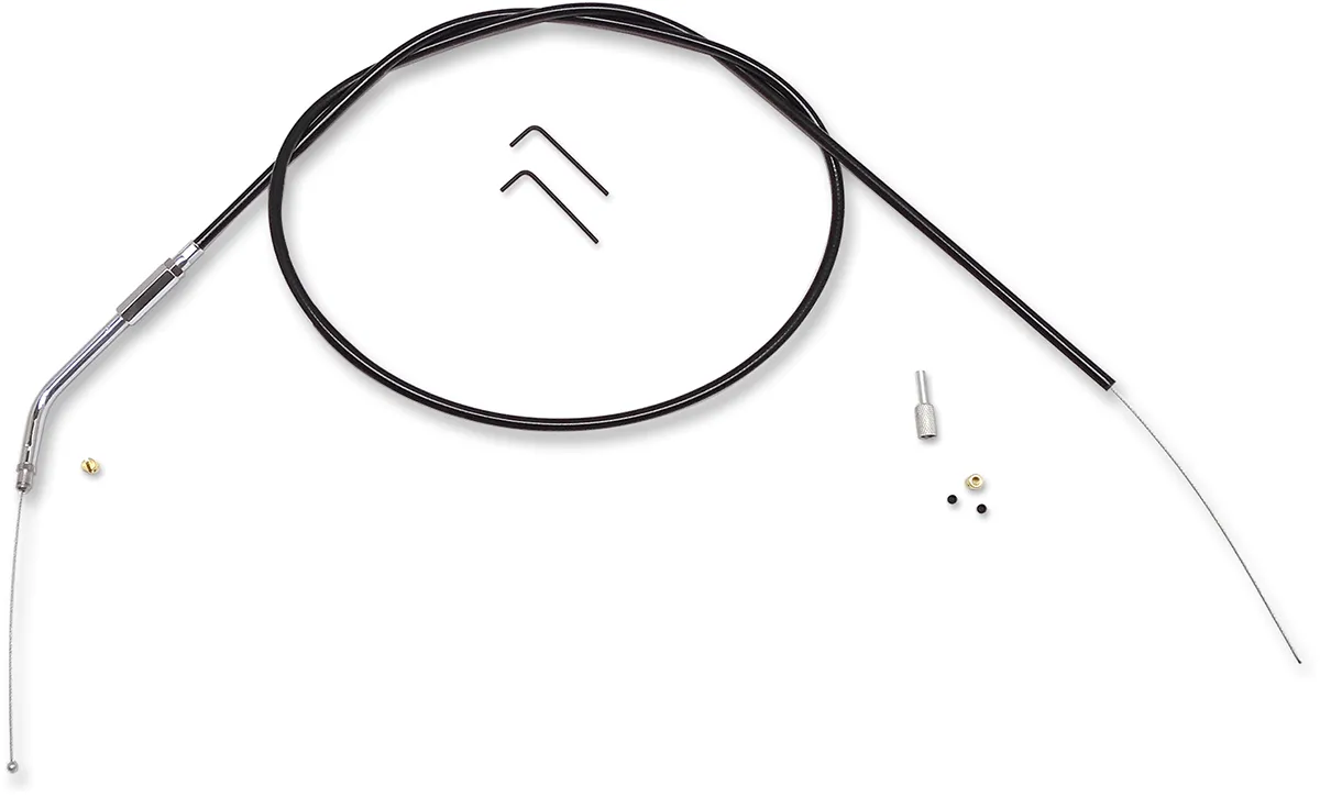 Magnum 493634 BYO Build Your Own Throttle/Idle Cable Kit - Black Vinyl