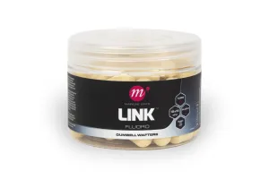 Mainline Link Fluoro Dumbell Wafters 12 x 15mm White
