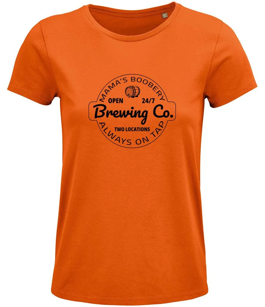 Mamas Boobery Ladies T-shirt