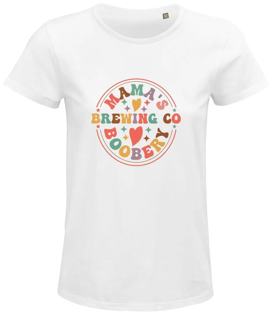 Mamas Boobery Ladies T-shirt