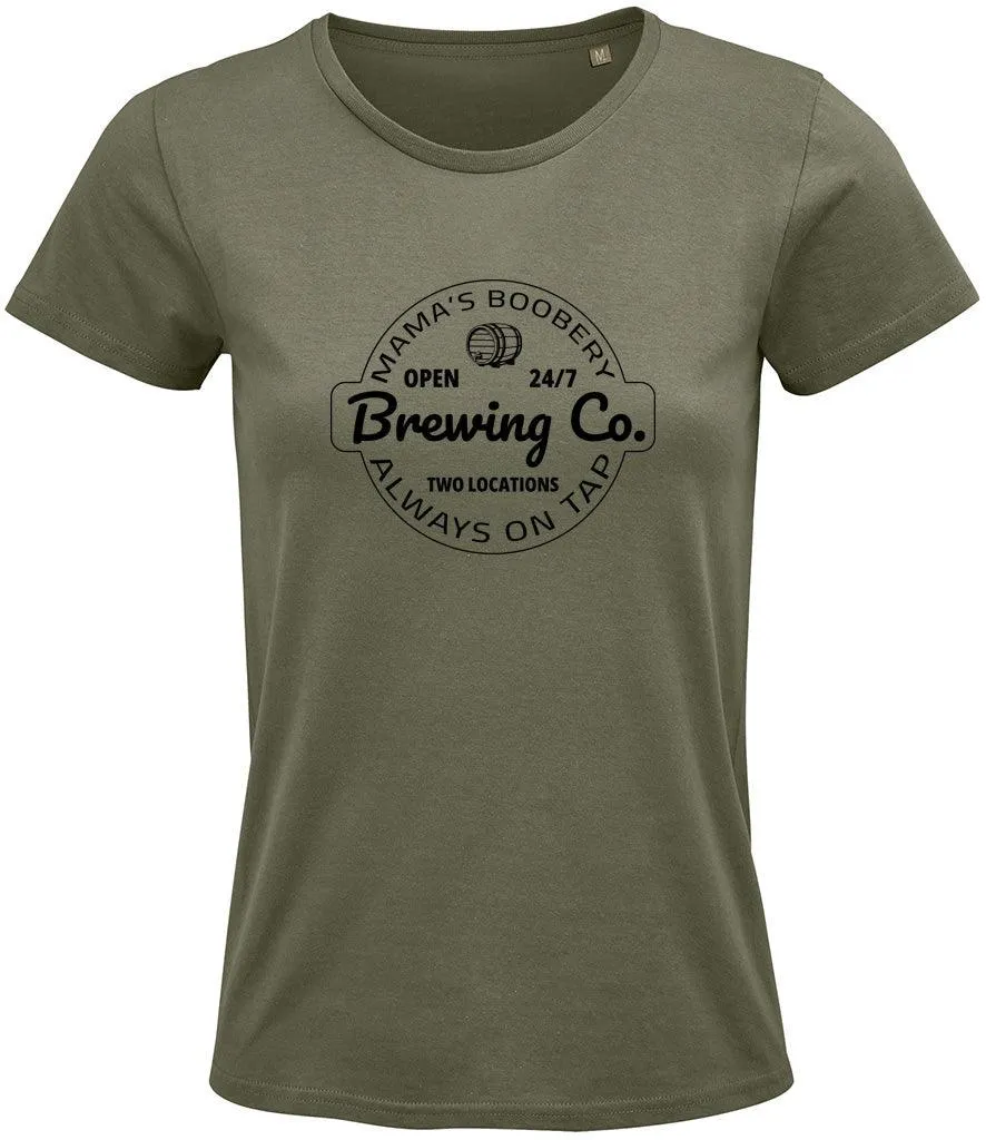 Mamas Boobery Ladies T-shirt