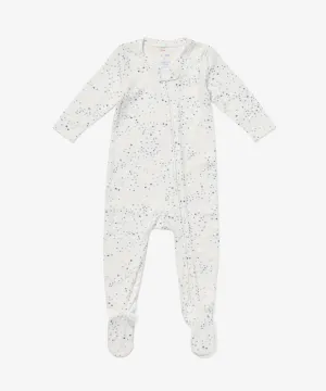 Marley Zip Footie, Blue Star