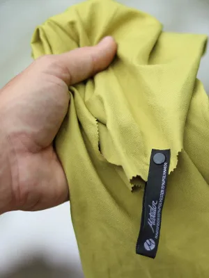 Matador NanoDry Shower Towel Large Moss Yellow