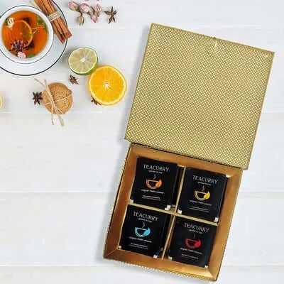Men Wellbeing Gift Box  - Tea Gift Set (16 Teabags)