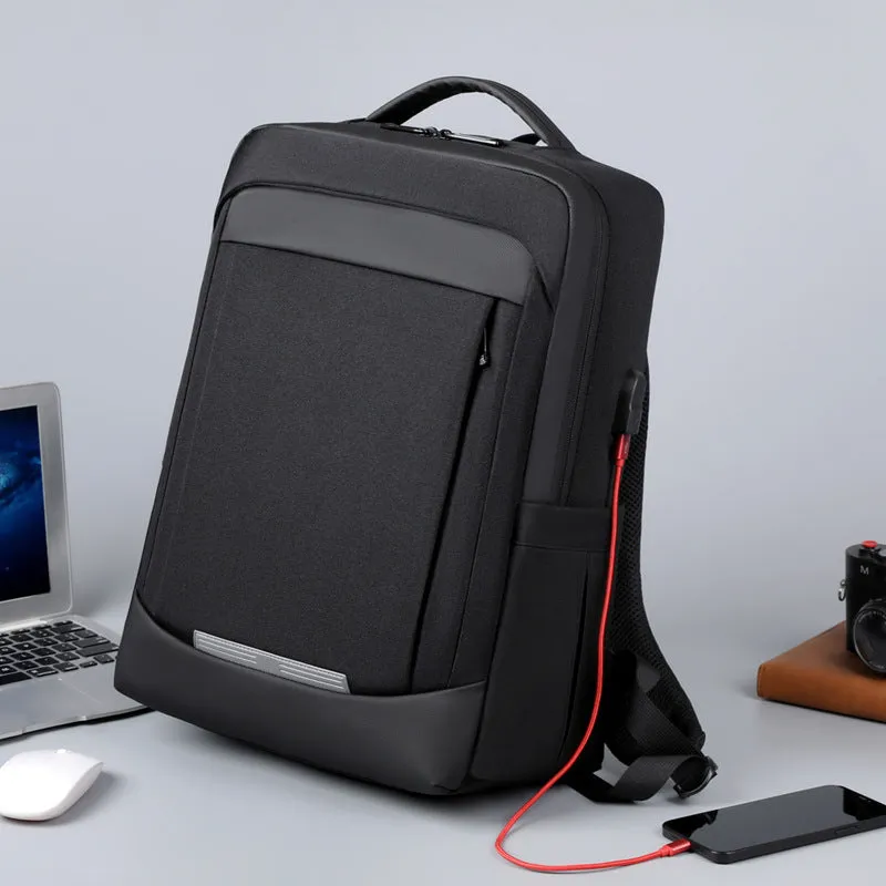 Men's Business Waterproof Computer College Trip Backpacks