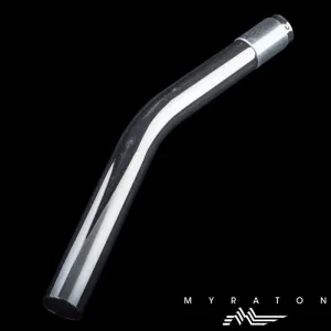 Metal Curved Hose Handle Swivel Friction Fit No Air Relief