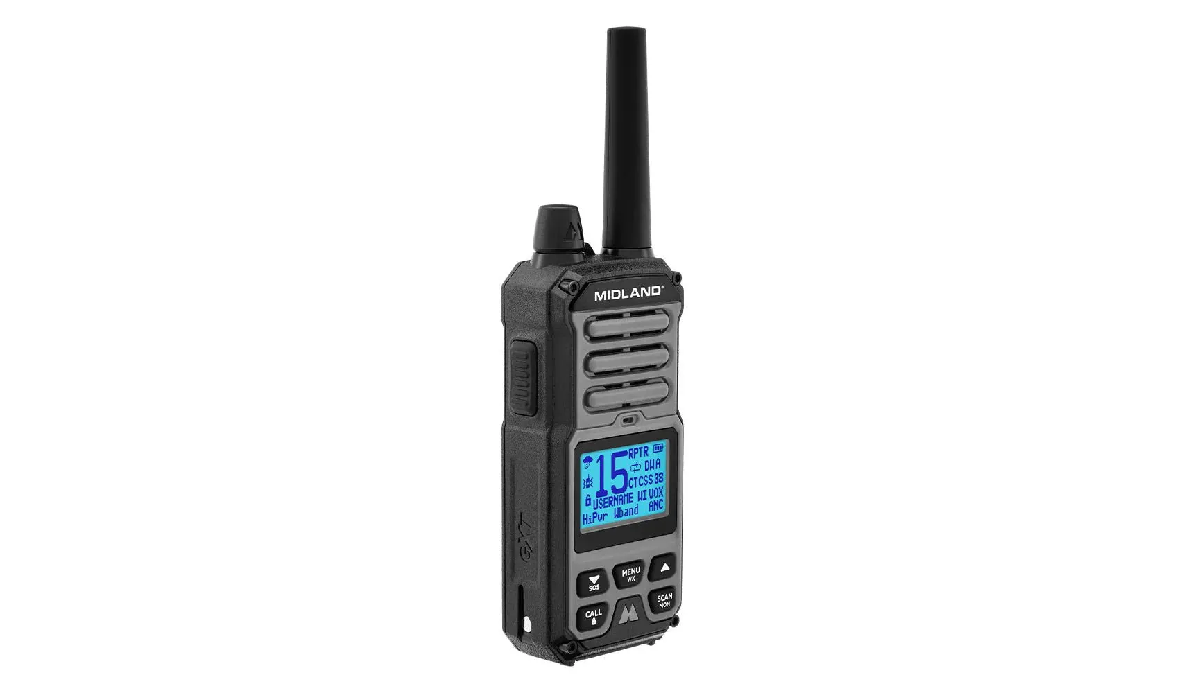 MIDLAND GXT GMRS 5-WATT TWO-WAY RADIO - GXT67 PRO