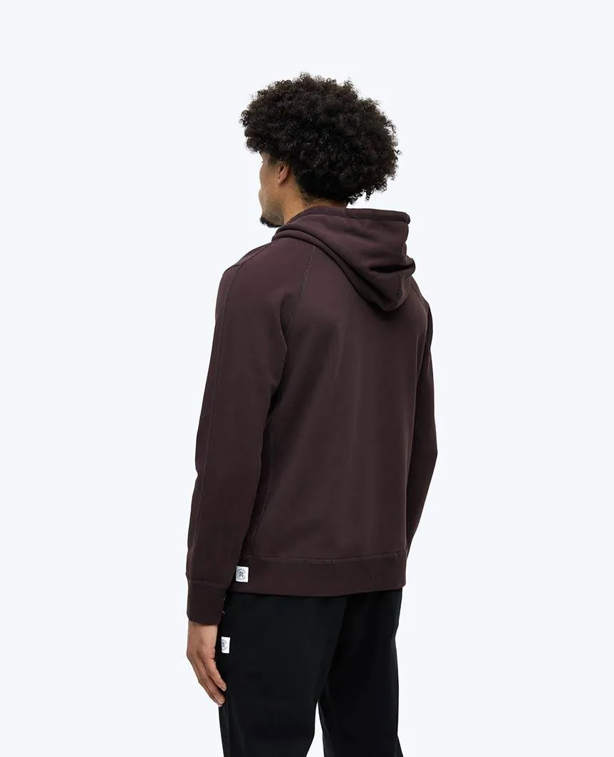 Midweight Terry Full Zip Hoodie Dusk