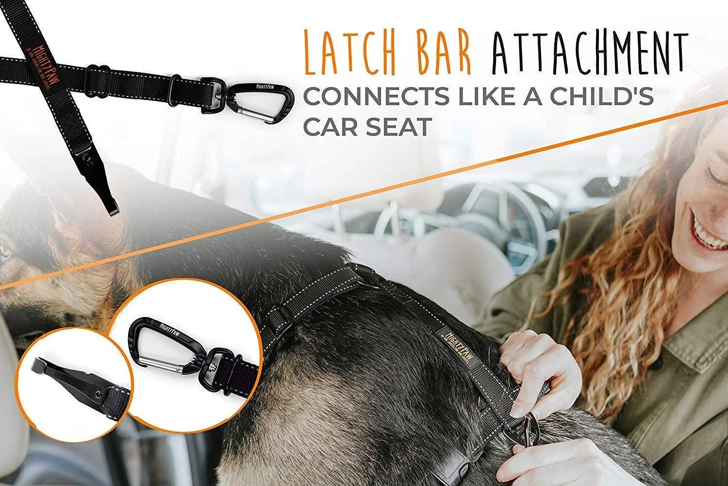 Mighty Paw - Dog Car Safety Belt