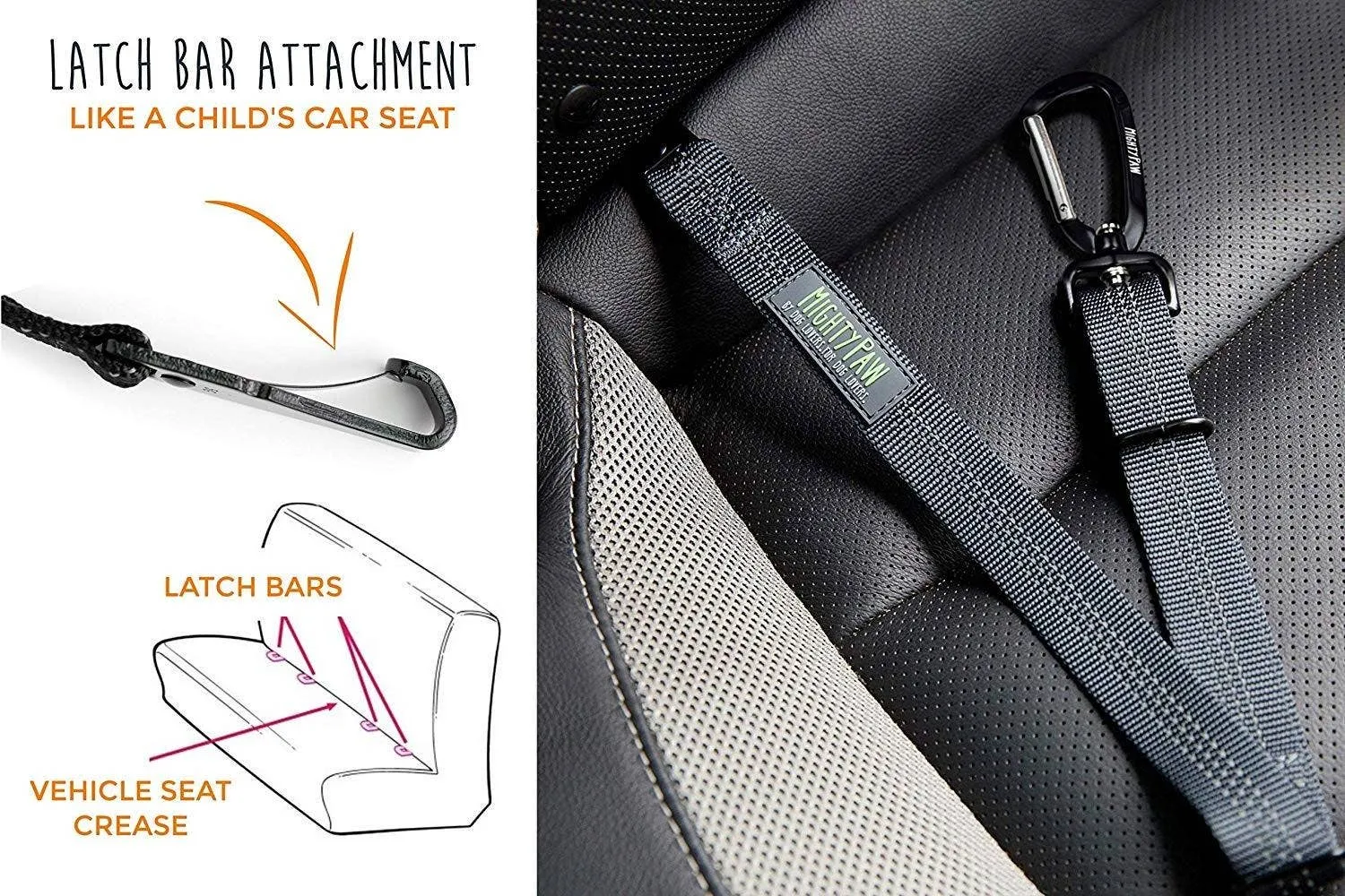 Mighty Paw - Dog Car Safety Belt