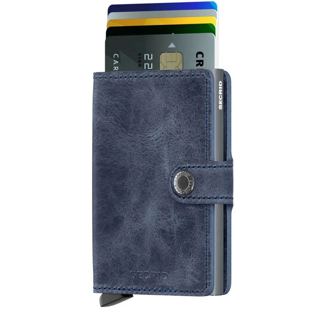 Miniwallet VIntage - Blue