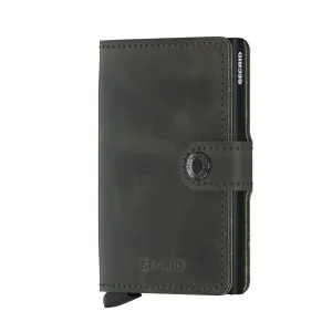 Miniwallet Vintage - Olive