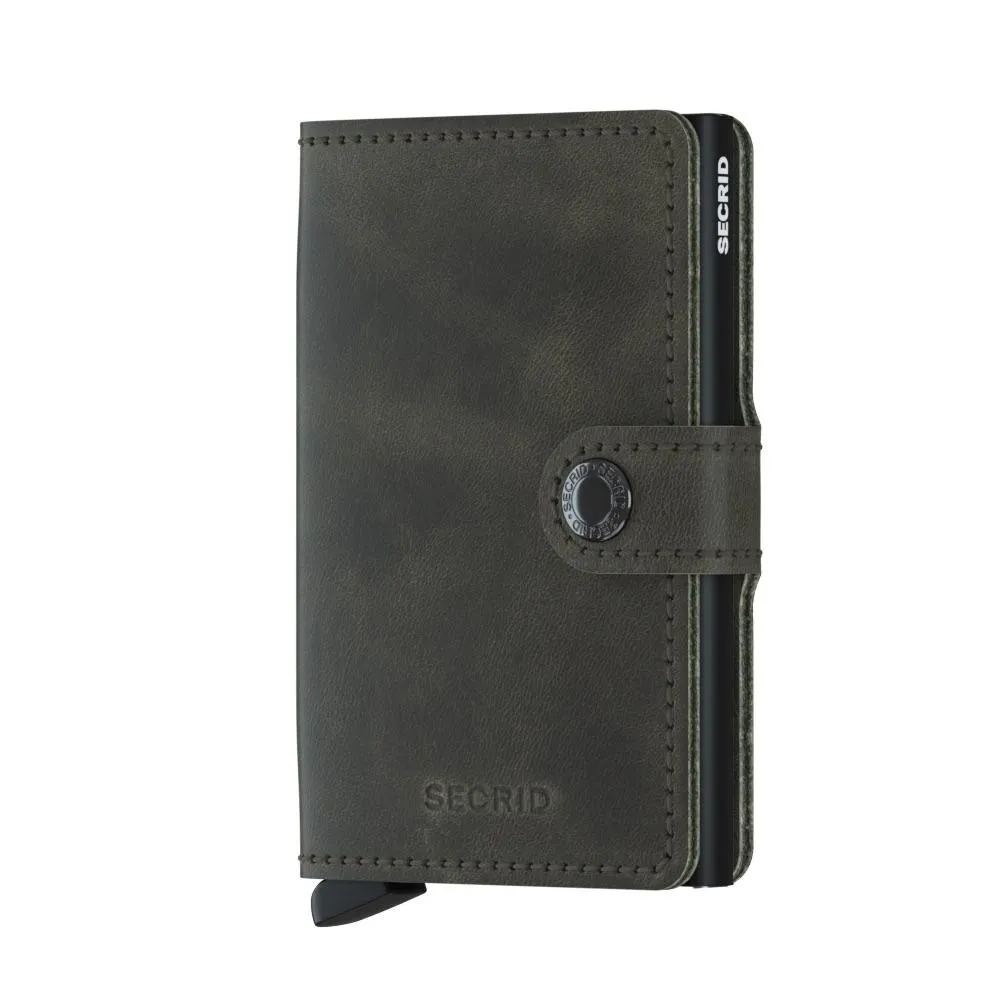 Miniwallet Vintage - Olive