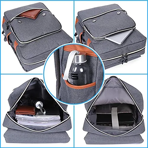 Modoker Vintage Laptop Backpack (15 in)