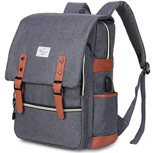 Modoker Vintage Laptop Backpack (15 in)
