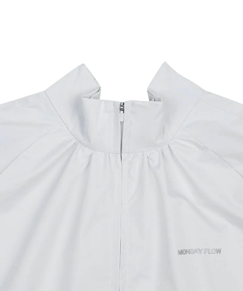 Monday Flow Two-Way Windbreaker - White