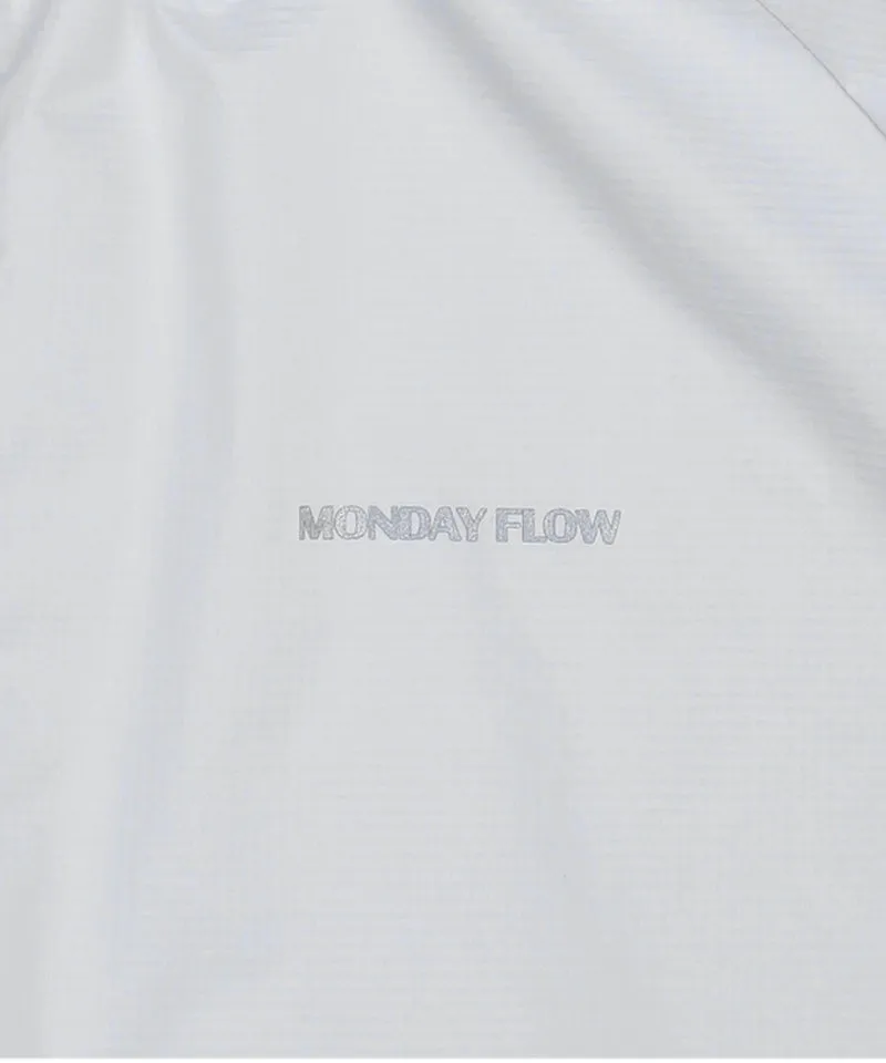 Monday Flow Two-Way Windbreaker - White