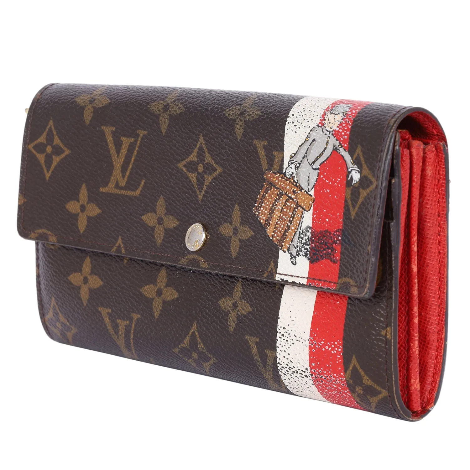 Monogram Groom Sarah Wallet