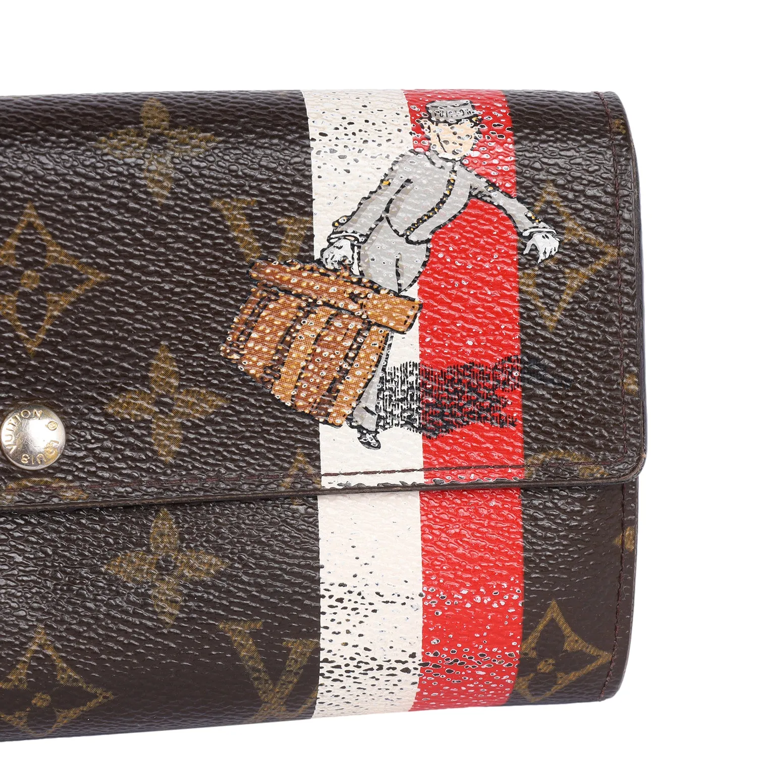 Monogram Groom Sarah Wallet