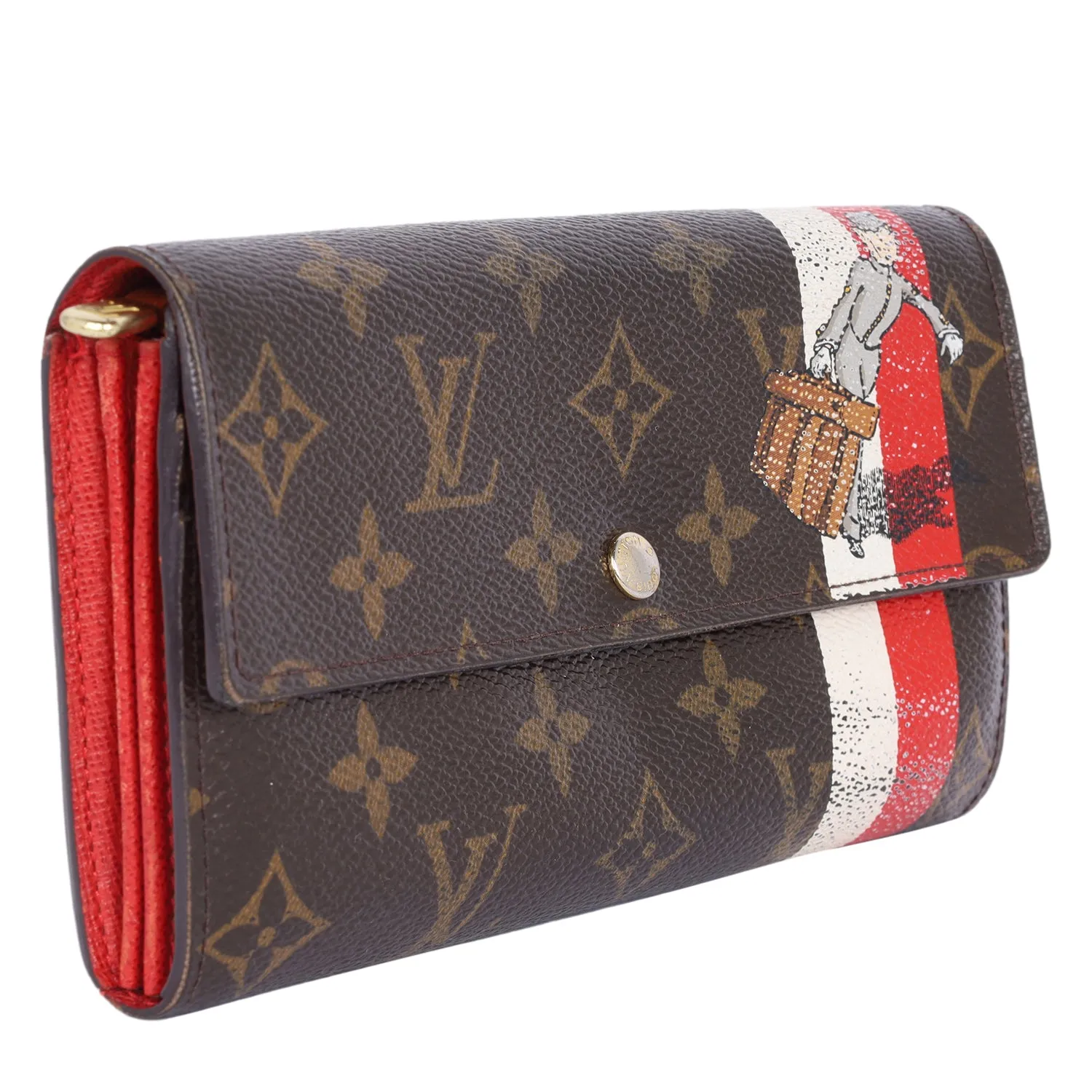 Monogram Groom Sarah Wallet