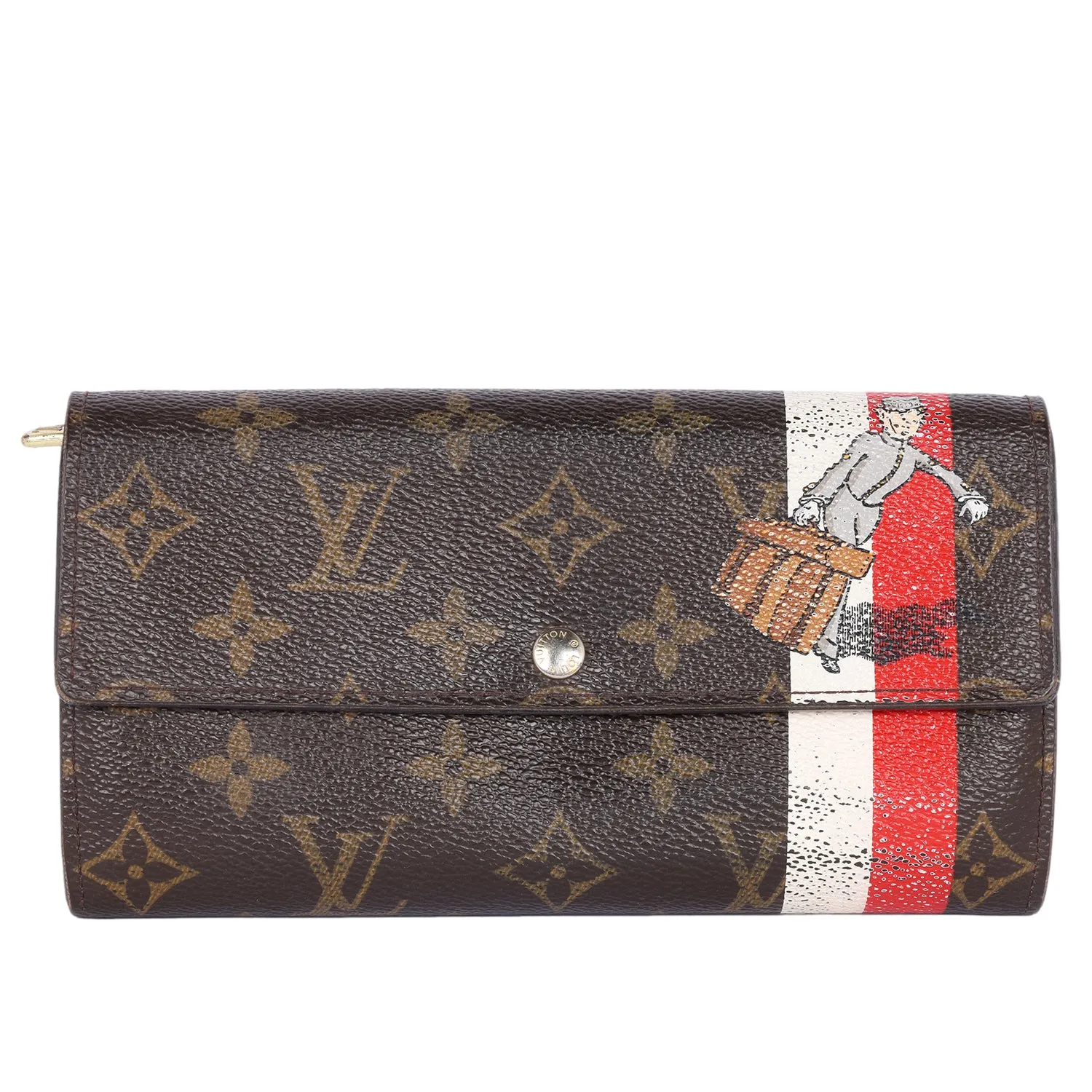 Monogram Groom Sarah Wallet