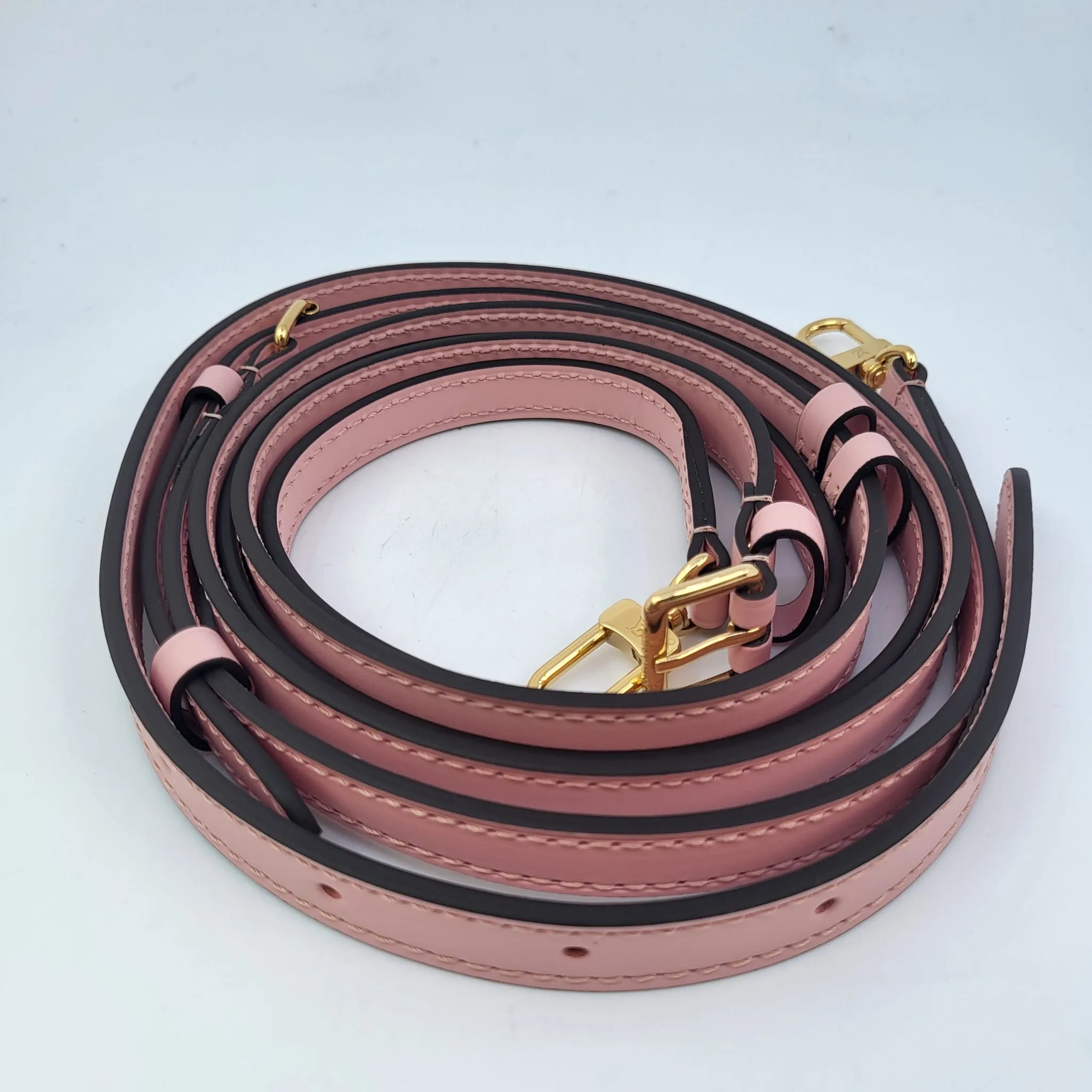 Monogram Vernis Belt Bag Rose Ballerine
