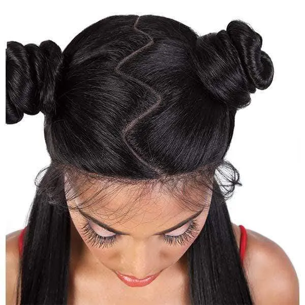 Motown Tress Let's Lace Zig Zag 4 Way Lace Part Synthetic Swiss Lace Wig - LZ VIXEN28 - Clearance