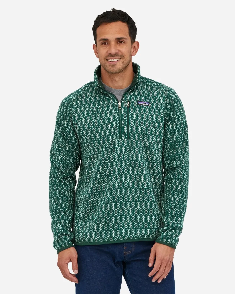 M's Better Sweater 1/4 Zip - Northern Green