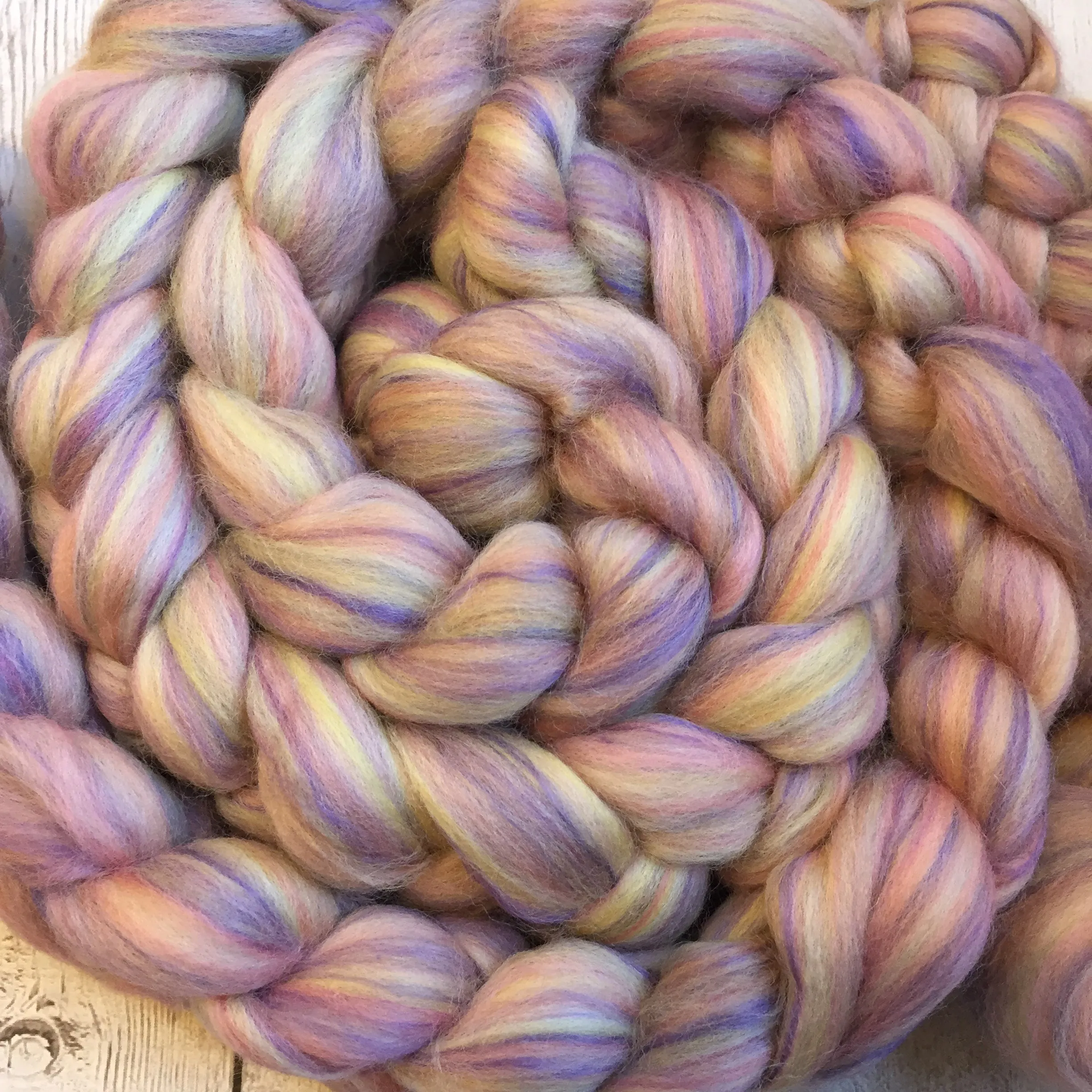 Multi Colored Merino / Bamboo - Just Ducky  2 or 4 oz