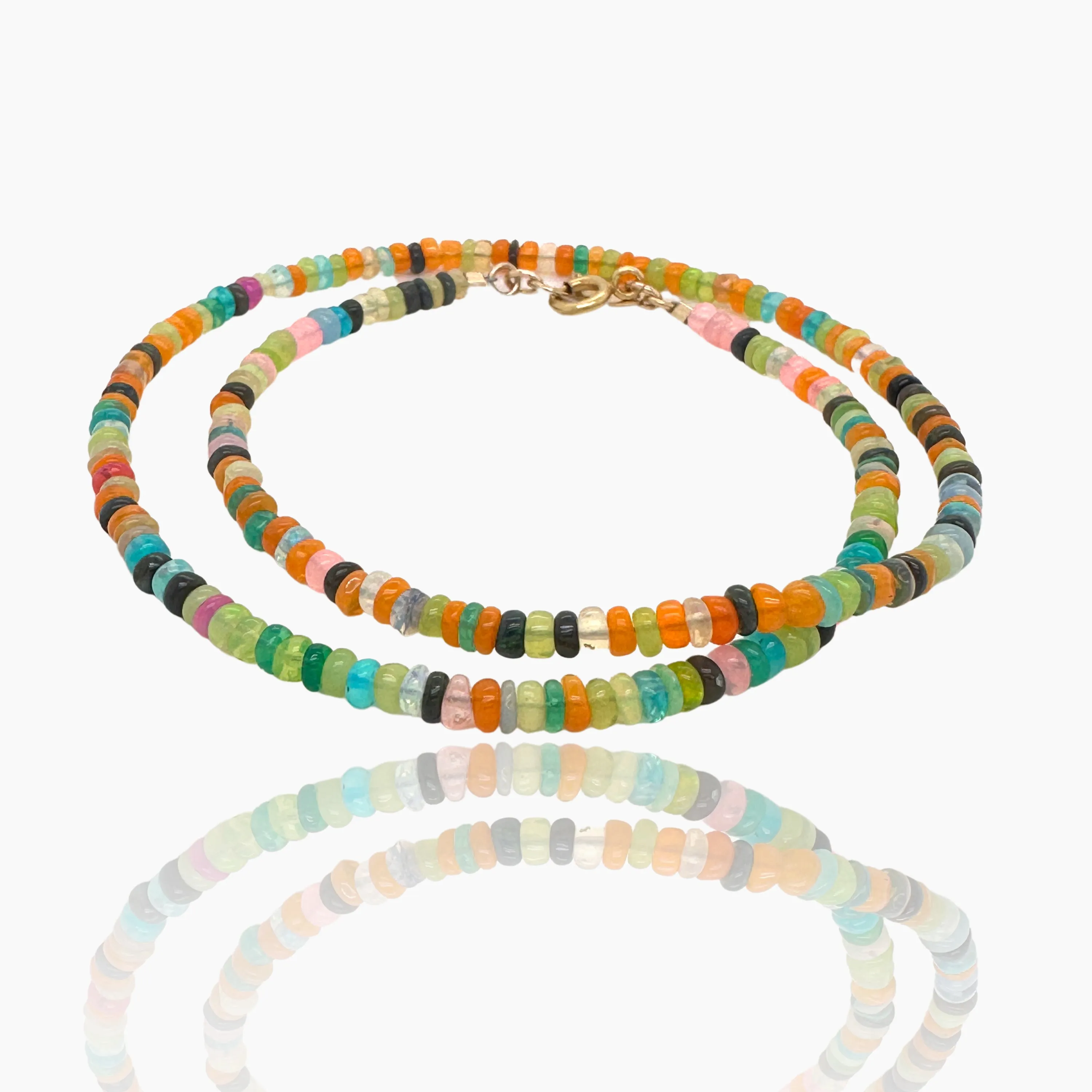 Multi-Colored Opal Necklace