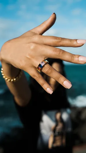Multi-Colored Ring