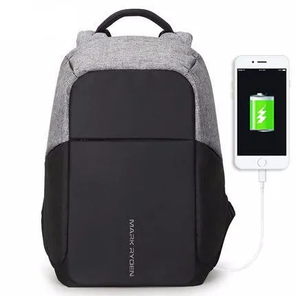 Multi-Functional USB Charging Backpack