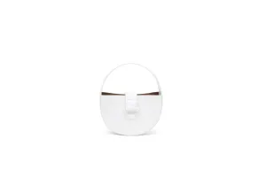 Nº52 Demi Lune Mini - Blanc Lizard
