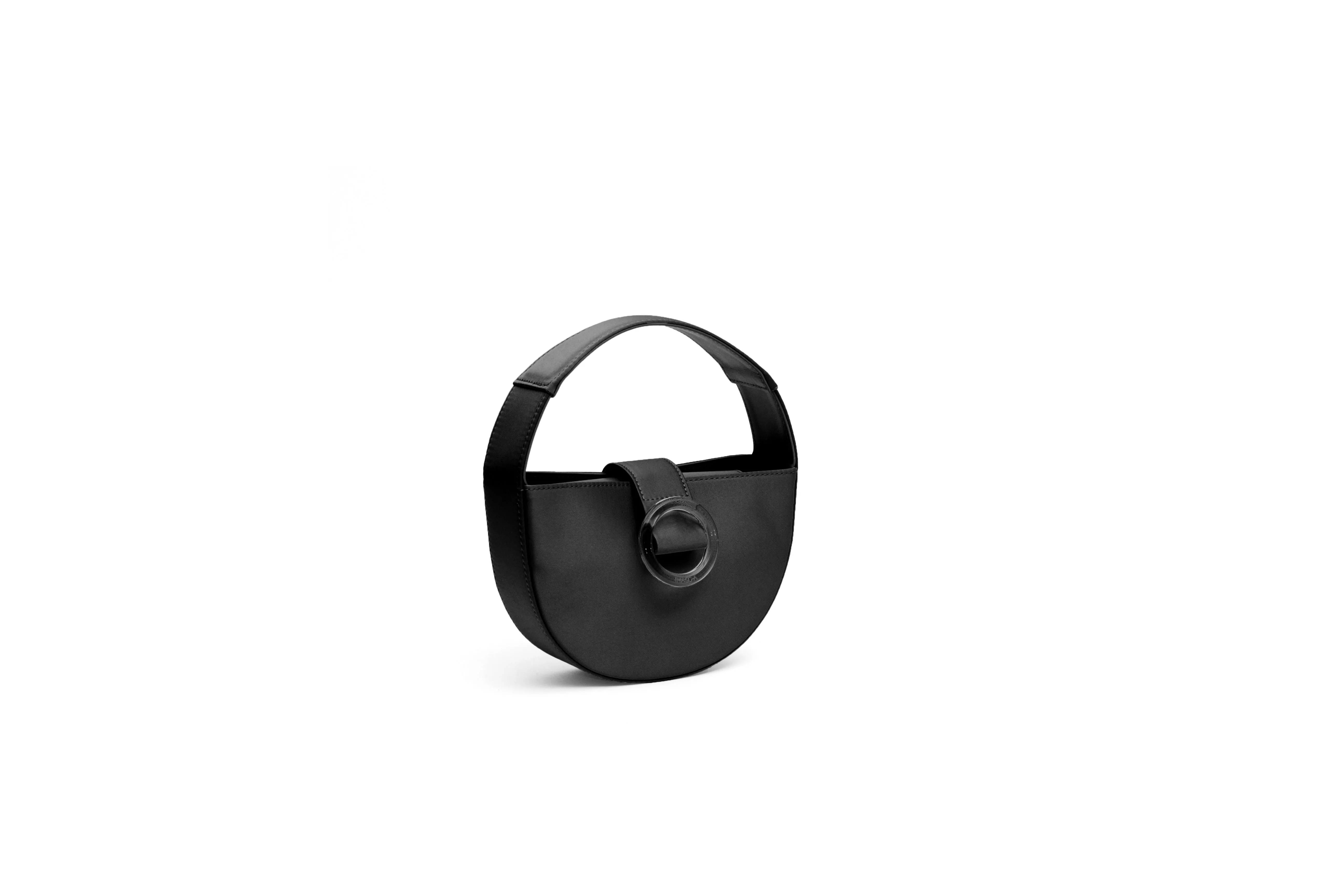 Nº52 Demi Lune Mini - Noir Satin