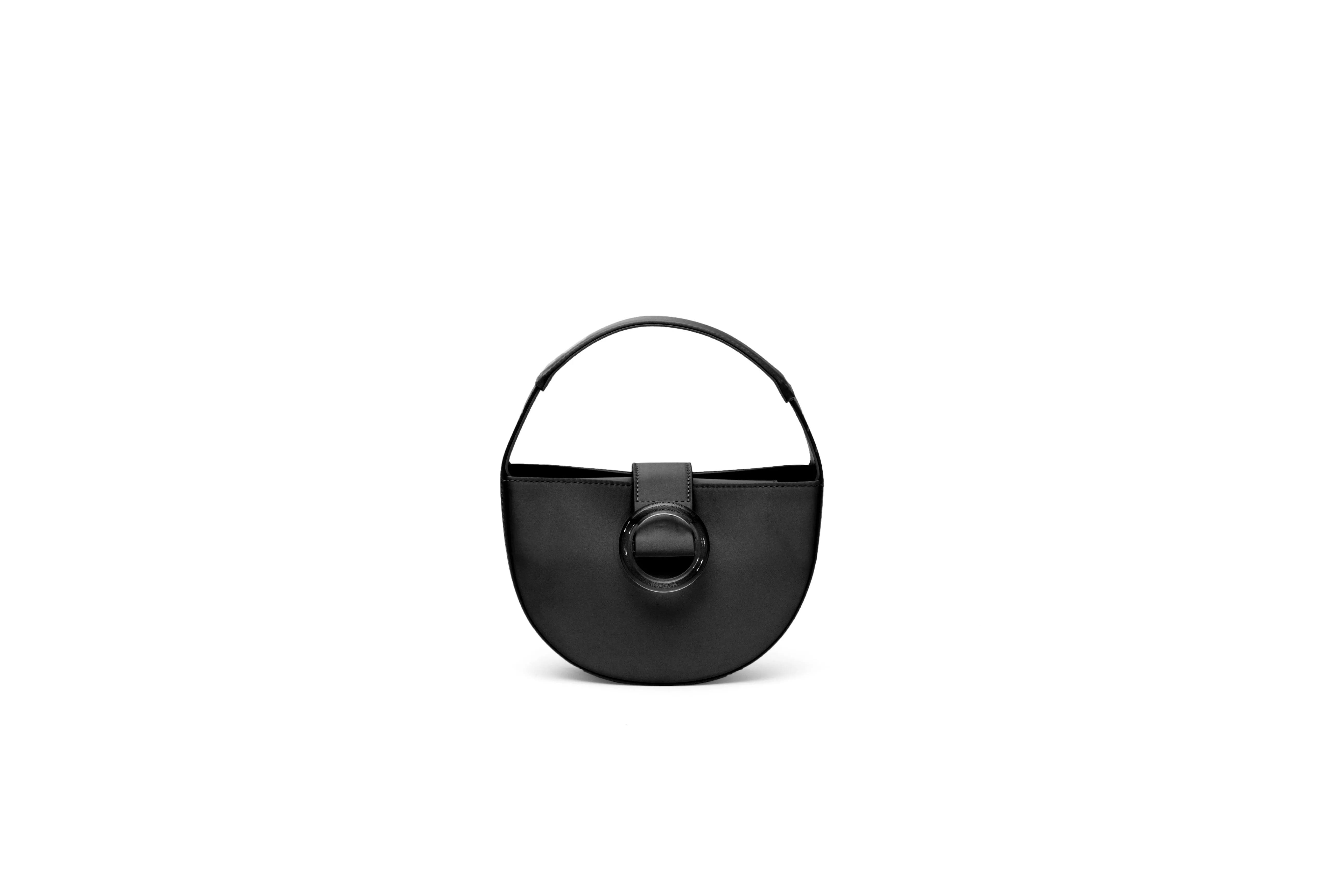 Nº52 Demi Lune Mini - Noir Satin