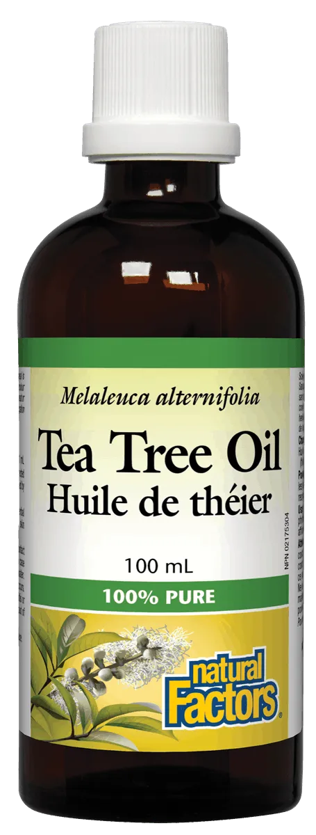 Natural Factors Tea Tree Oil 100ml