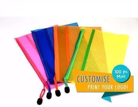 Neon Netting PVC Pouch