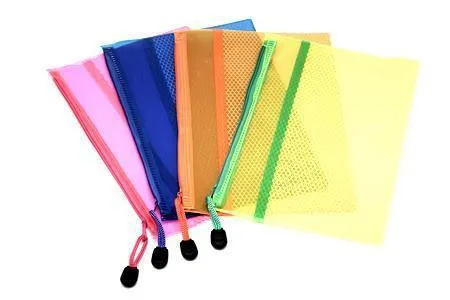 Neon Netting PVC Pouch