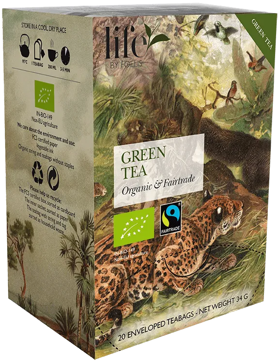 Neutral Green tea Life by Follis 20 Teabags