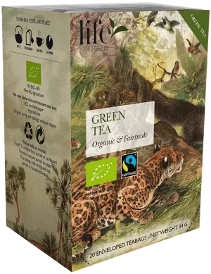 Neutral Green tea Life by Follis 20 Teabags