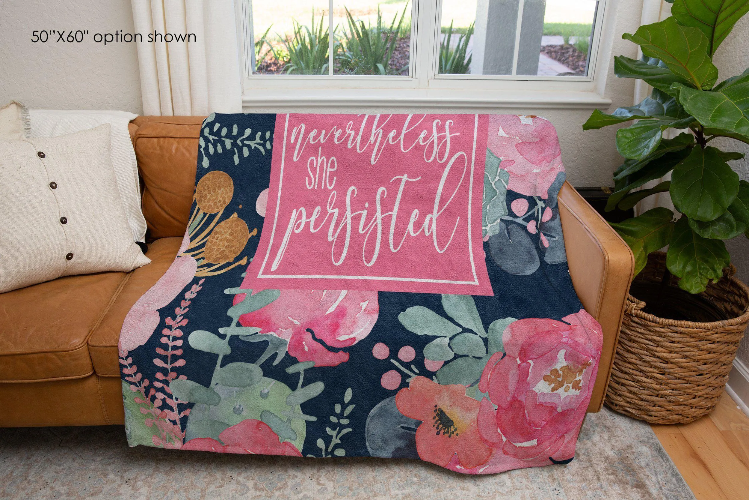 Nevertheless She Persisted Blanket