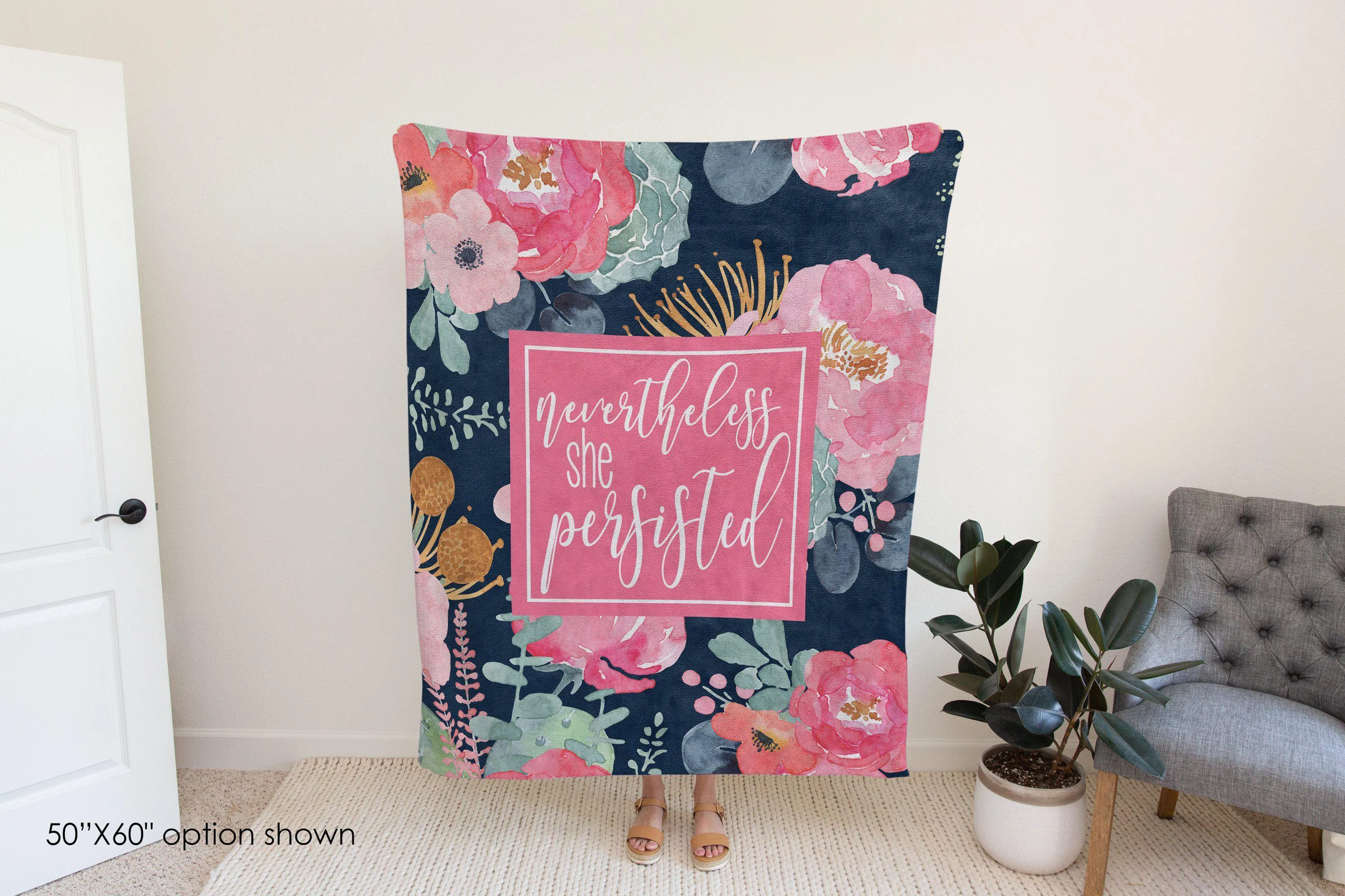 Nevertheless She Persisted Blanket