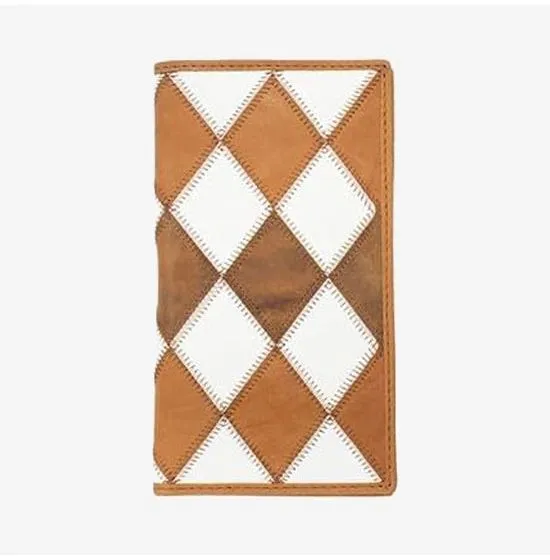 Nocona Diamond Patch Rodeo Wallet & Checkbook Cover