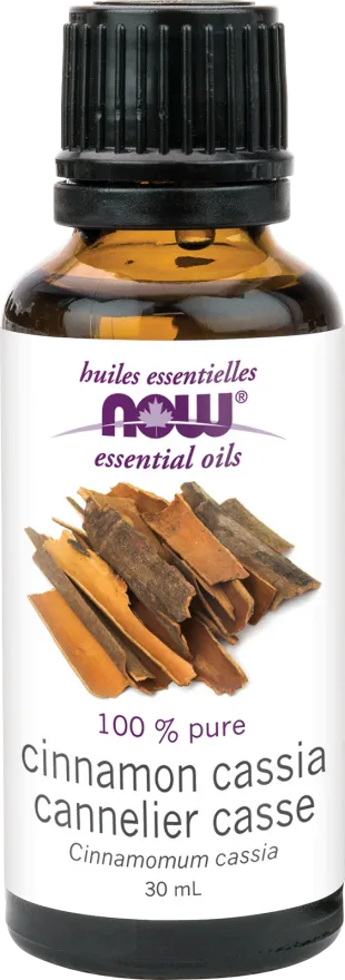 NOW Cinnamon Cassia Oil, 30ml