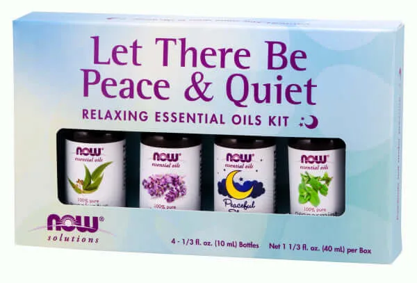 Now Let There Be Peace & Quiet Essential Oils Kit
