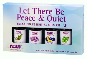Now Let There Be Peace & Quiet Essential Oils Kit