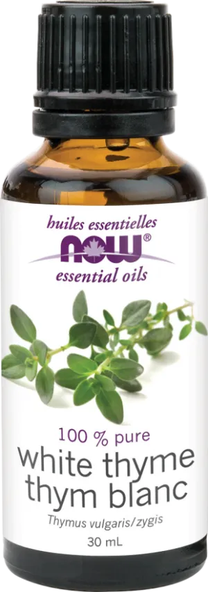 NOW Thyme Oil, White 30ml